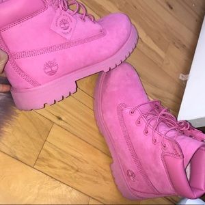 Timbs pink